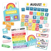 Hadley Designs Rainbow Circle Time Bulletin Board Calendar for Classroom