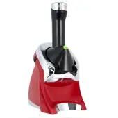 Edgecraft Yonanas Deluxe Non-Dairy Frozen Fruit Soft Serve Dessert Maker, 10-1/4"" x 15-5/8"" x 6-1/2"", Red