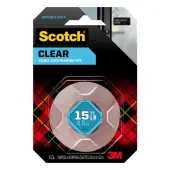 Scotch® Permanent Double-Sided Tape, 1"" x 60""