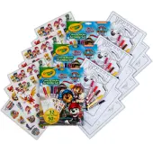 Crayola Color & Sticker Activity Set, Paw Patrol, Pack Of 3 Sets