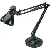 Lorell® LED Architect-style Lamp, Desk/Clamp Mountable, Black