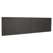 WorkPro® Modular Flipper Door Kit, For 60"" Stack On Hutch, Charcoal