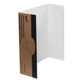 Pacon® 80% Recycled Single-Walled Tri-Fold Presentation Boards, 48"" x 36"", White, Carton Of 4