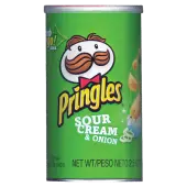 Pringles® Sour Cream & Onion Potato Chips, 2.5 Oz