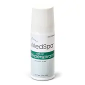 Medline MedSpa Roll-On Unscented Antiperspirants/Deodorants, 1.5 Oz, Pack Of 96