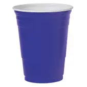 Solo Cup Plastic Party Cups, 16 Oz, Blue, Box Of 50 Cups