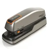 Swingline® Optima® 20 Compact Electric Stapler, 20 Sheets, Silver