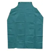 Anchor Brand® Vinyl Bib Apron, 45"" x 35"", Green