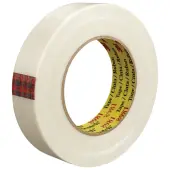 Scotch® 8981 Strapping Tape, 3"" Core, 1"" x 60 Yd., Clear, Case Of 12