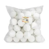 Hygloss® Craft Foam Balls, 3 Inch, White, Pack Of 50