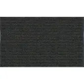 Realspace® Tough Rib Floor Mat, 3' x 5', Charcoal