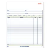 Adams® Carbonless Sales Order Book, 8 3/8"" x 10 11/16, 2-Part, White/Canary