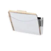 Rubbermaid® Unbreakable Magnetic Wall File, Letter Size, Clear
