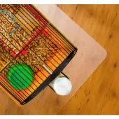 Floortex® P-Tex Anti-Microbial PVC Pet Mats, 12"" x 18"", Fresh Mist, Pack of 4