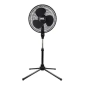 Seasons Comfort™ 3-Speed Oscillating Fan with Pedestal Base, 18-In., Black