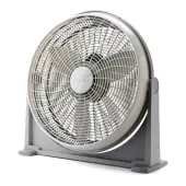 Lasko® 20"" 3-Speed Air Circulator, 26.22""H x 7.7""W x 26.22""D, Gray