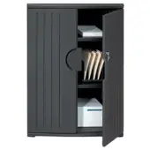Iceberg OfficeWorks™ Storage Cabinet, 46""H x 36""W, Black