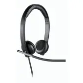 Logitech USB Headset Stereo H650e - Stereo - USB - Wired - 50 Hz to 10 kHz - Over-the-head - Binaural - 981000518