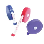 Baumgartens® Tape Measures, 2"" x 2"", Pack Of 12
