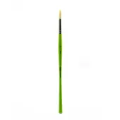 Liquitex Free-Style Detail Paint Brush, Synthetic, Size 8, Round Bristle, Green
