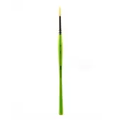 Liquitex Free-Style Detail Paint Brush, Synthetic, Size 10, Round Bristle, Green