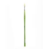 Liquitex Free-Style Detail Paint Brush, Synthetic, Size 2, Flat Bristle, Green