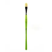 Liquitex Free-Style Detail Paint Brush, Synthetic, Size 10, Filbert Bristle, Green