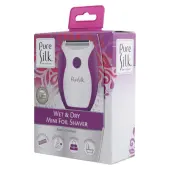 PURE SILK Wet And Dry Mini Foil Shaver, 4"" x 1/8"" x 1"", Pink/White