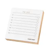 Russell & Hazel Task Card Notepad Set, 3-1/2"" x 3-1/2"", White