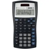 Texas Instruments® TI-30X IIS Solar Scientific Calculator, Black/Blue/White