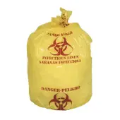 Pinnacle Disinfecting Liners, 38 Gallon, 30"" x 41"", Yellow, Case Of 250