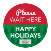 Custom Full-Color Removable Floor Decal, Circular, 36""