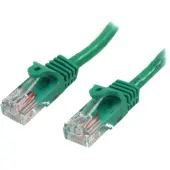 StarTech.com 5 ft Cat5e Green Snagless RJ45 UTP Cat 5e Patch Cable - 5ft Patch Cord - First End: 1x R - 45PATCH5GN