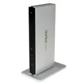 StarTech.com USB 3.0 Docking Station - Compatible with Windows/macOS - Dual DVI Docking Station Supports Dual Monitors - USB3SDOCKDD