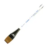 Winsor & Newton Cotman Watercolor Paint Brush 777, 1"", One-Stroke Bristle, Synthetic, Clear