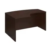 Bush Business Furniture 59""W L-Shaped Left-Handed Corner Desk, Mocha Cherry, Standard Delivery