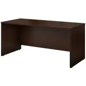 Bush Business Furniture Series C Components Office 66""W Computer Desk, Mocha Cherry, Standard Delivery