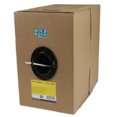 StarTech.com 1000 ft Bulk Roll of White CMR Cat5e Solid UTP Riser Cable e - Bulk Cat5e Cable - 1000 ft Cat5e Cable - WIR5ECMRWH