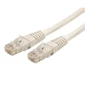 StarTech.com 10ft CAT6 Ethernet Cable - White Molded Gigabit CAT 6 Wire - 100W PoE RJ45 UTP 650MHz - Category 6 Network Patch Cord UL/TIA