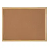Office Depot® Brand Cork Bulletin Board, 18"" x 24"", Wood Frame With Light Oak Finish