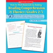 Scholastic Week-by-Week Homework For Building Reading Comprehension & Fluency - Grades 2-3