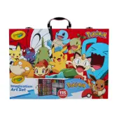 Crayola Imagination 115-Piece Art Set, Pokémon