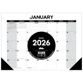 2026 Willow Creek Press Monthly Desk Pad Calendar, 12"" x 17"", Basic, January To December, 57063