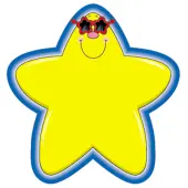 Carson-Dellosa Colorful Cut-Outs, Stars, Pack Of 36
