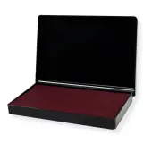 Traditional Rubber Stamp Ink Pad, 3-1/4"" x 6 1/4"", Red
