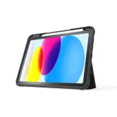 Techprotectus Rugged Folio 10.2"" iPad Case, Black, TP-BK-IP10.2F