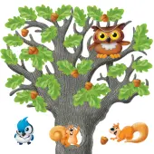 TREND Big Oak Tree Bulletin Board Set, Multicolor, Pre-K - Grade 8