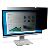 3M Privacy Filter Screen for Monitors, 23"" Full Screen, 16:9 Aspect Ratio, Reduces Blue Light, Anti-Glare