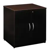 Bush Business Furniture Components Storage Cabinet, 30""W, Mocha Cherry, Standard Delivery