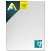 Art Alternatives Economy Cotton Stretched Canvases, 14""W x 18""H, Pack Of 2